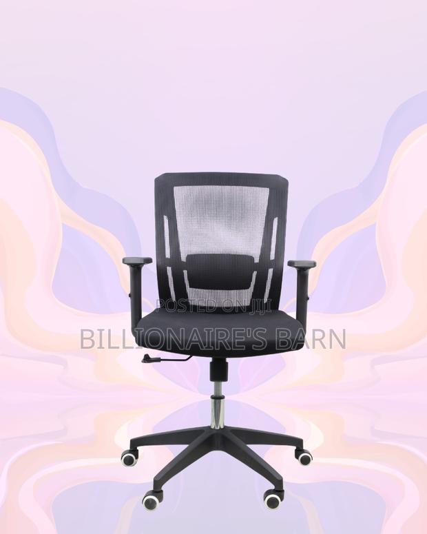 Comfort Mid-Back Work Chair | Perfect for Home Study Office - thumbnail 3