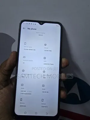 Tecno Spark 10C 128 GB Gray