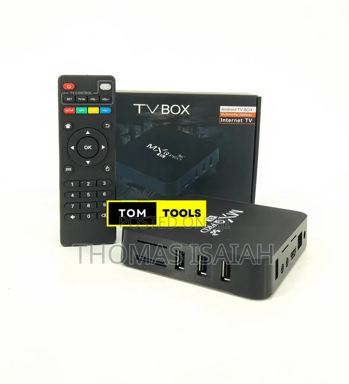 Android Tv Box Android 14.1, 8gb Ram, 64gb Rom, MXQ Pro 5g