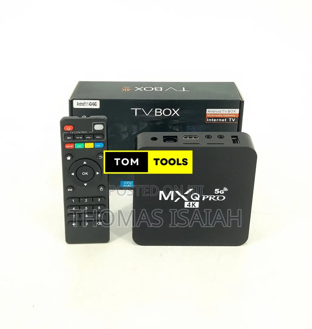 Android Tv Box Android 14.1, 8gb Ram, 64gb Rom, MXQ Pro 5g