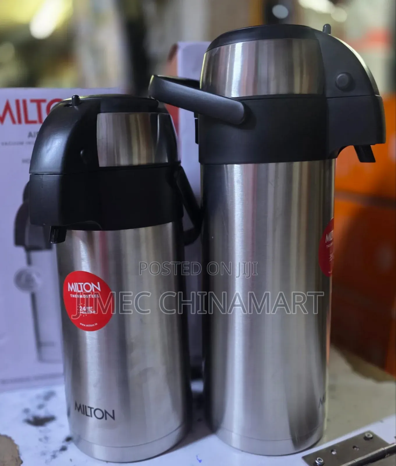 Milton Airport Premium Unbreakable Stainless Steel Vacuum Flask