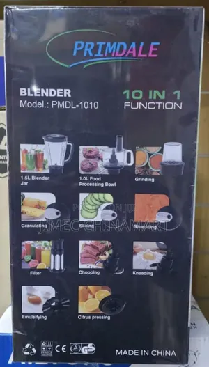 Primdale 10-in-1 Blender PMDL-1010 – Multifunctional