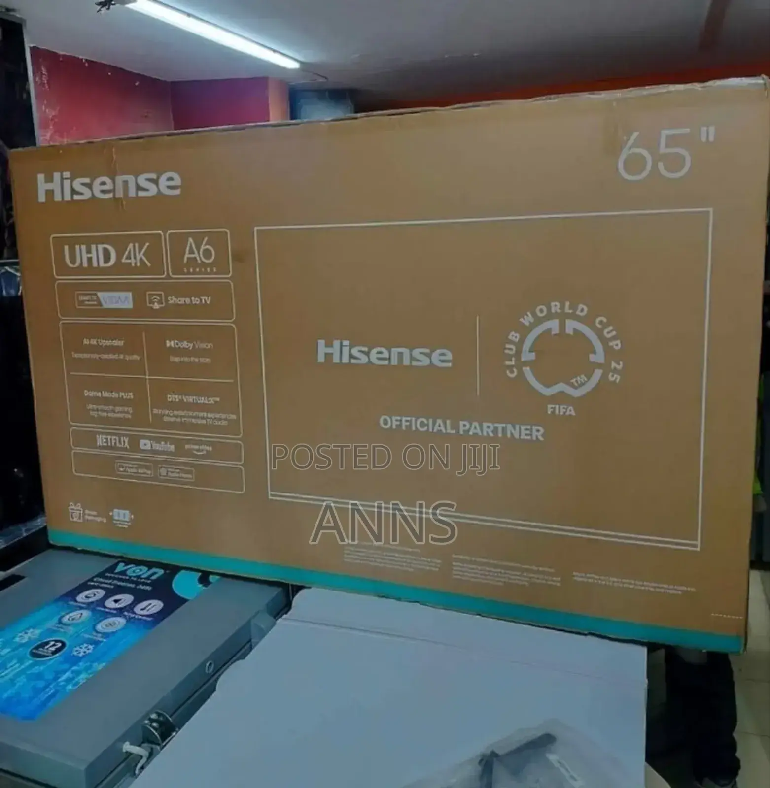 Hisense A6 Uhd 4 K Television 65 Inch