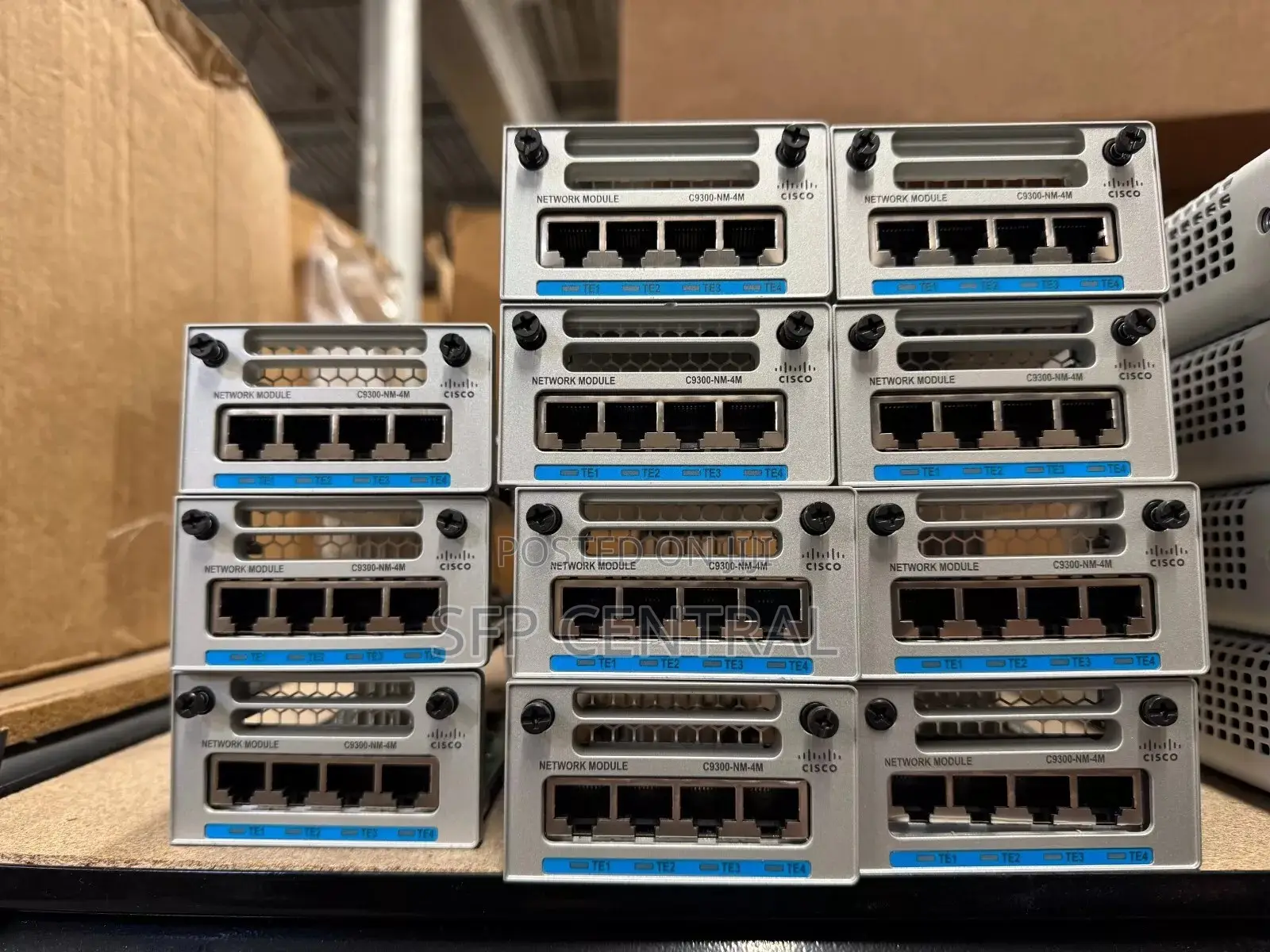 Cisco Catalyst 9300 C9300-Nm-4m 4x Mgig Network Module