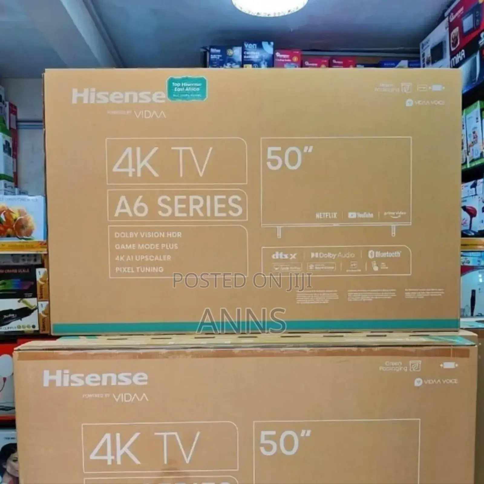 Hisense 4 K Tv A6 Series 50 Inch