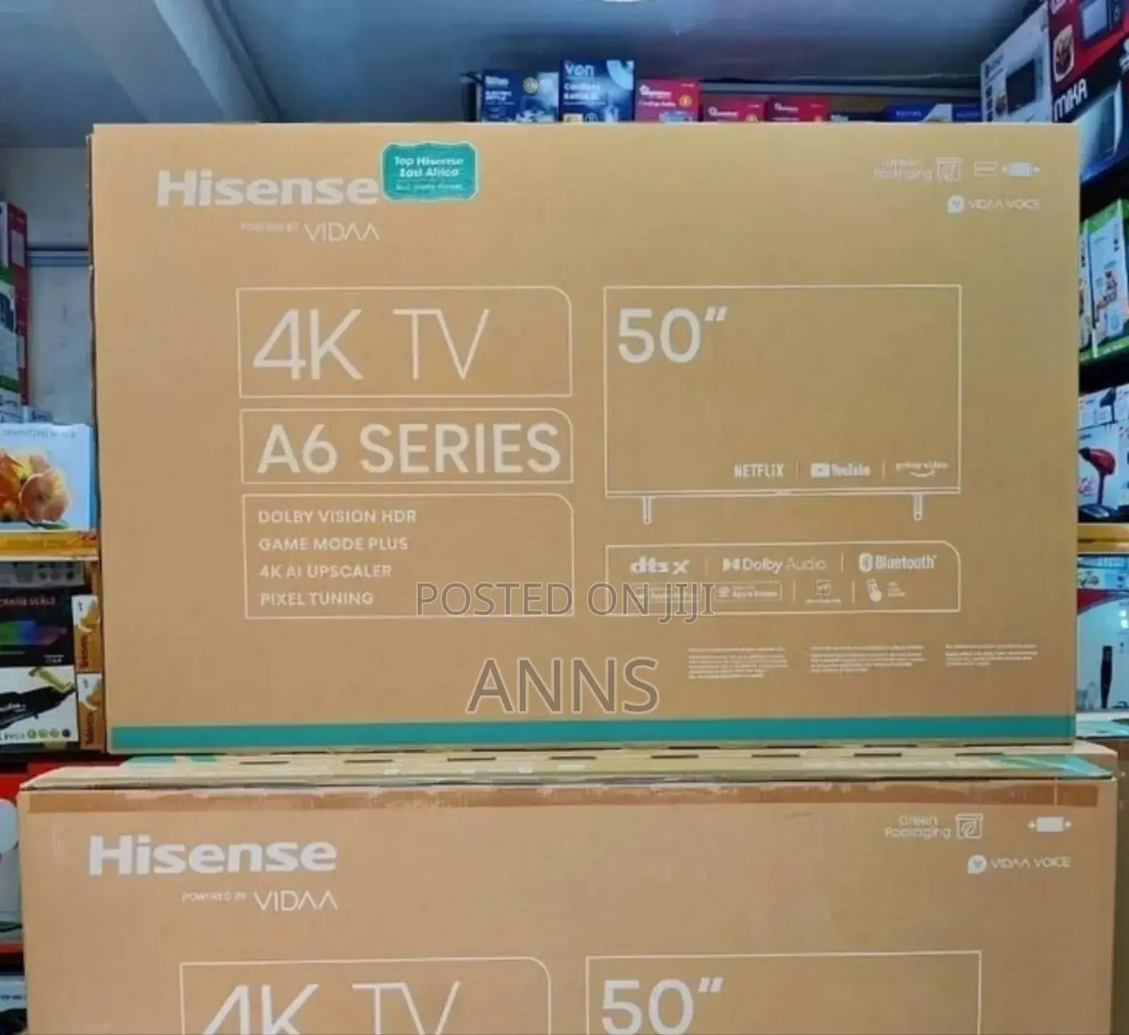 Colour Enhancement Display TCL 50 Inch 4 K Television