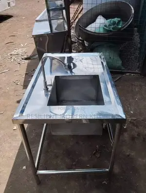 Heavy Duty Commercial Stainless Steel Single Bowl Sink