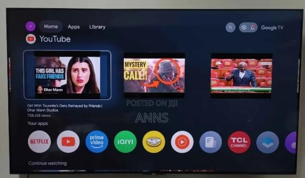 Wide Viewing Angle TCL 75 Inch Frameless Tv - main view