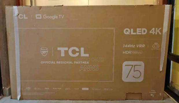 Qled TCL 75 Inch HDR Goggle Tv