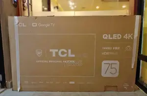 Qled TCL 75 Inch HDR Goggle Tv