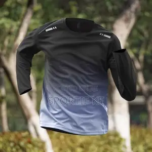 Mens Long Sleeve Quick-Dry Fitness T-Shirt