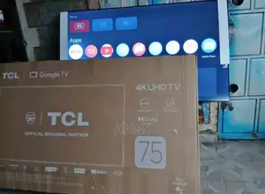 Ample Storage 75 Inch TCL Television