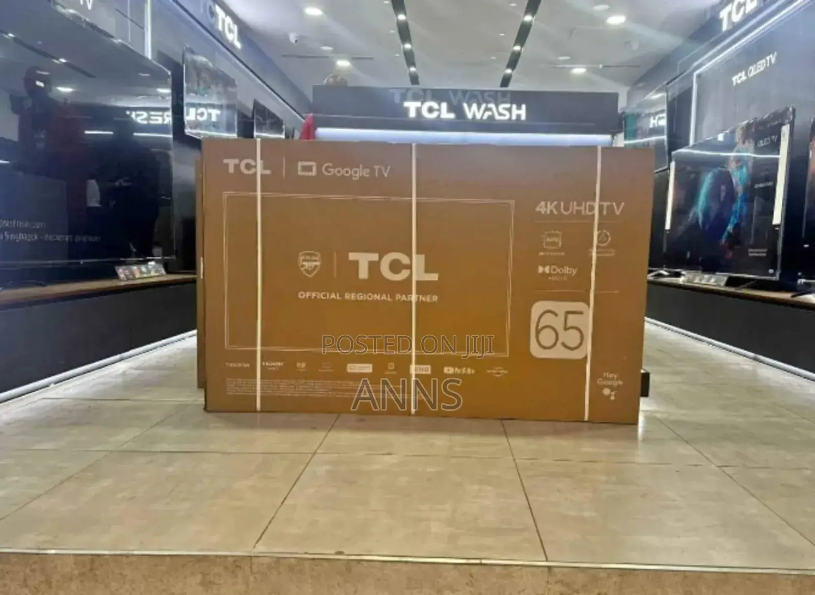Bluetooth and Wifi Enabled TCL 65 Inch Television