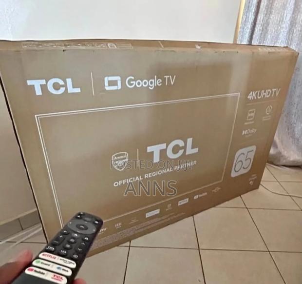 Ample Storage TCL 65 Inch Television