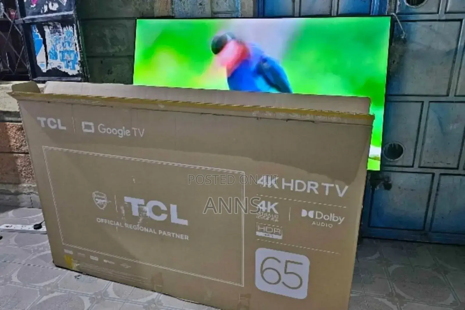 Youtube Netflix TCL 65 Inch Television