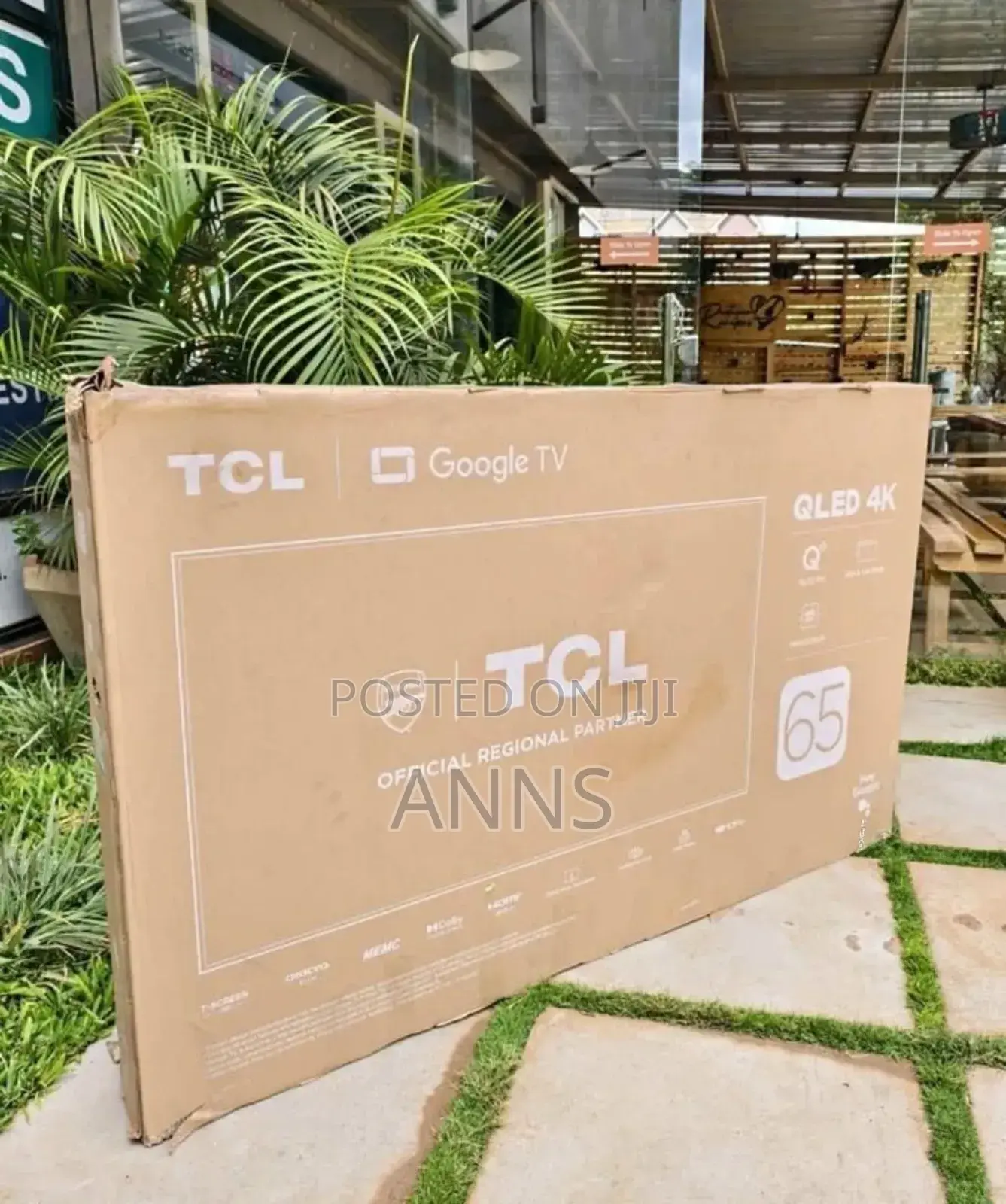 Ample Storage TCL 65 Inch Goggle Tv