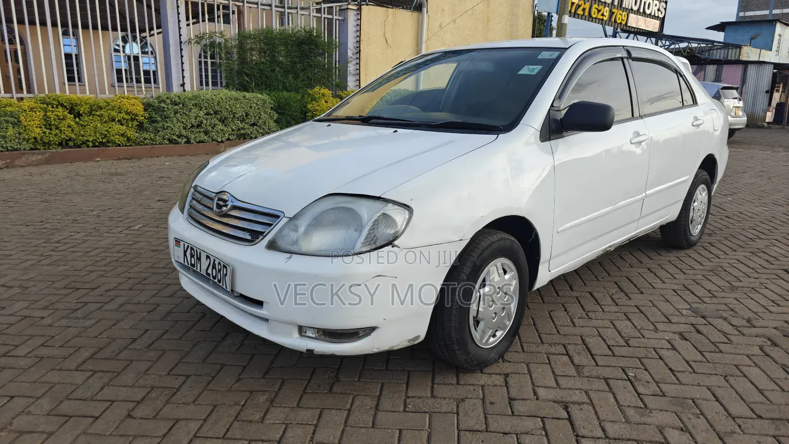 Toyota Corolla Sedan 2003 White