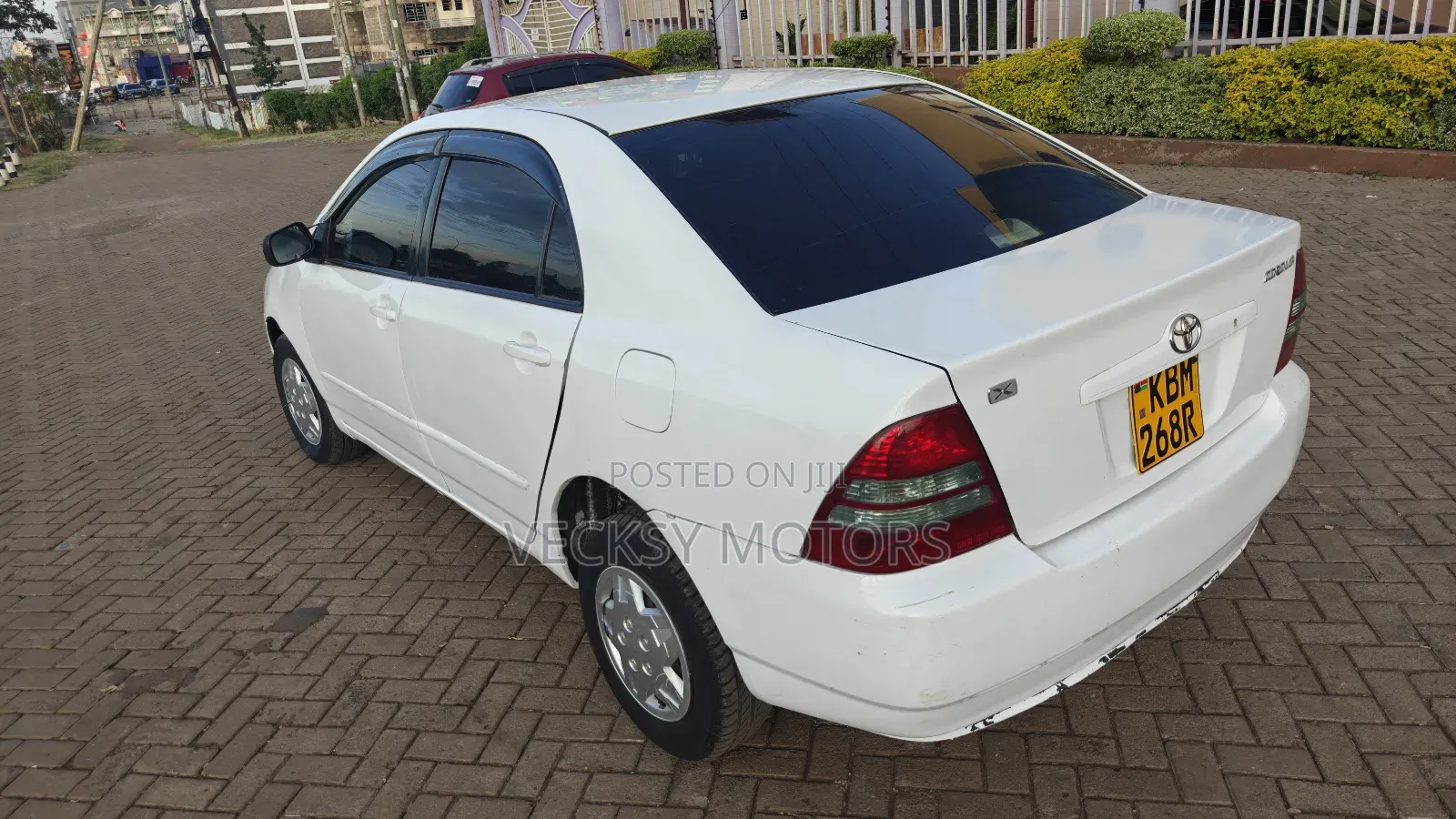 Toyota Corolla Sedan 2003 White