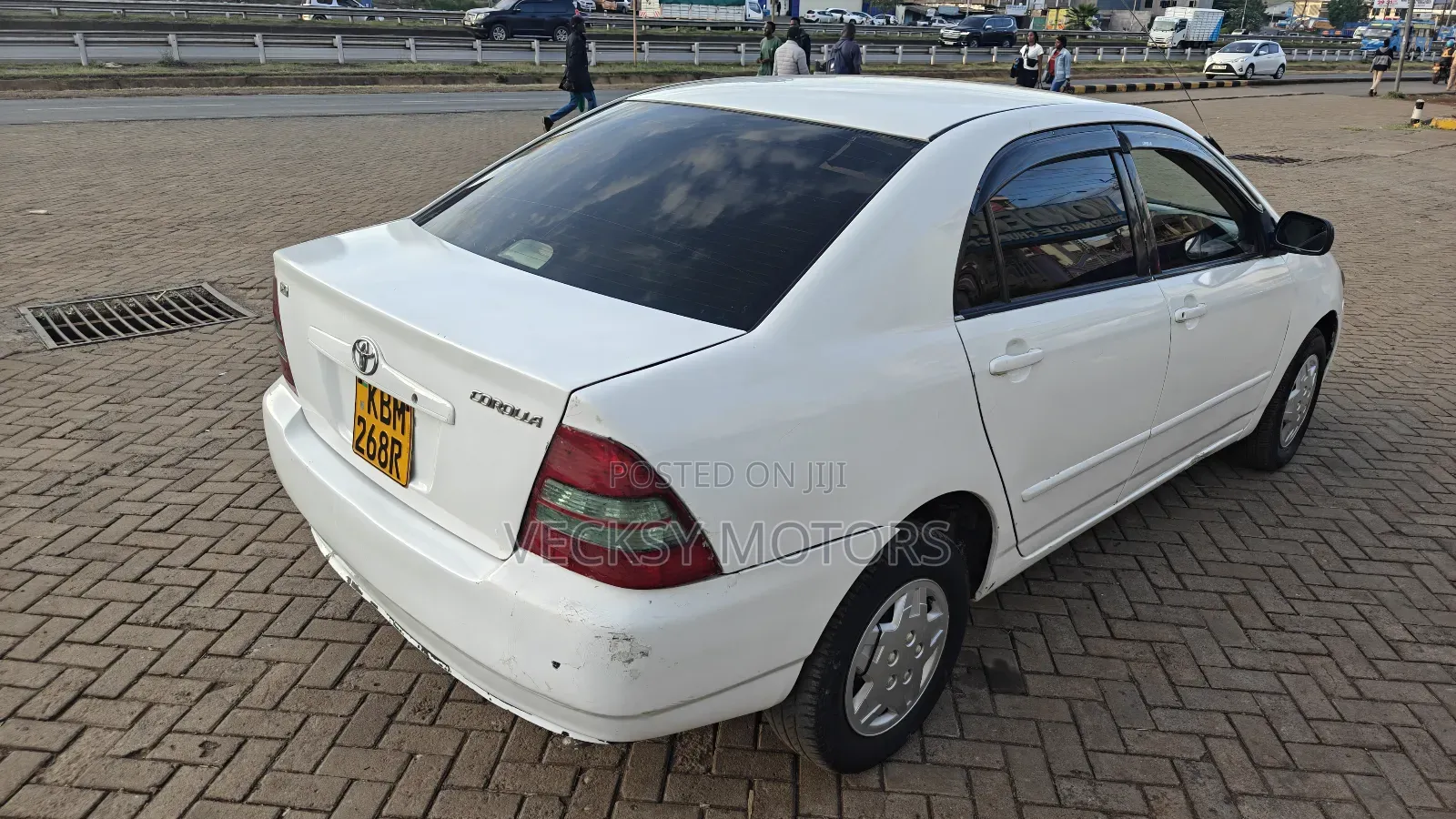 Toyota Corolla Sedan 2003 White