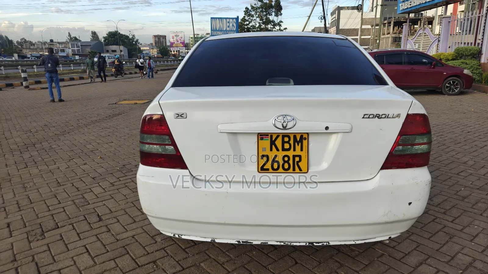 Toyota Corolla Sedan 2003 White