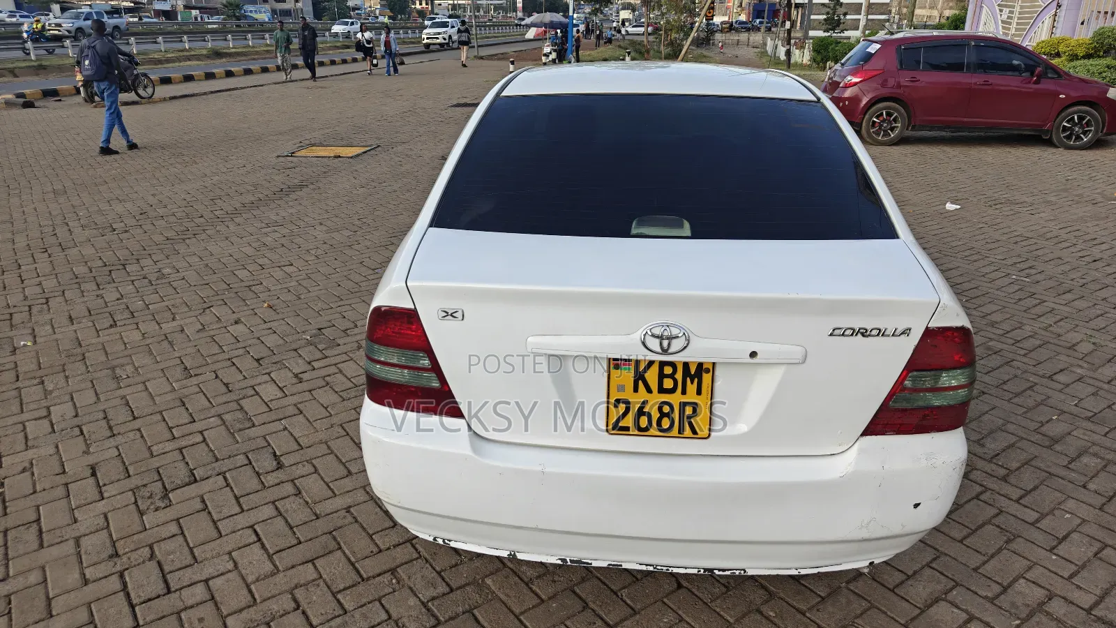 Toyota Corolla Sedan 2003 White