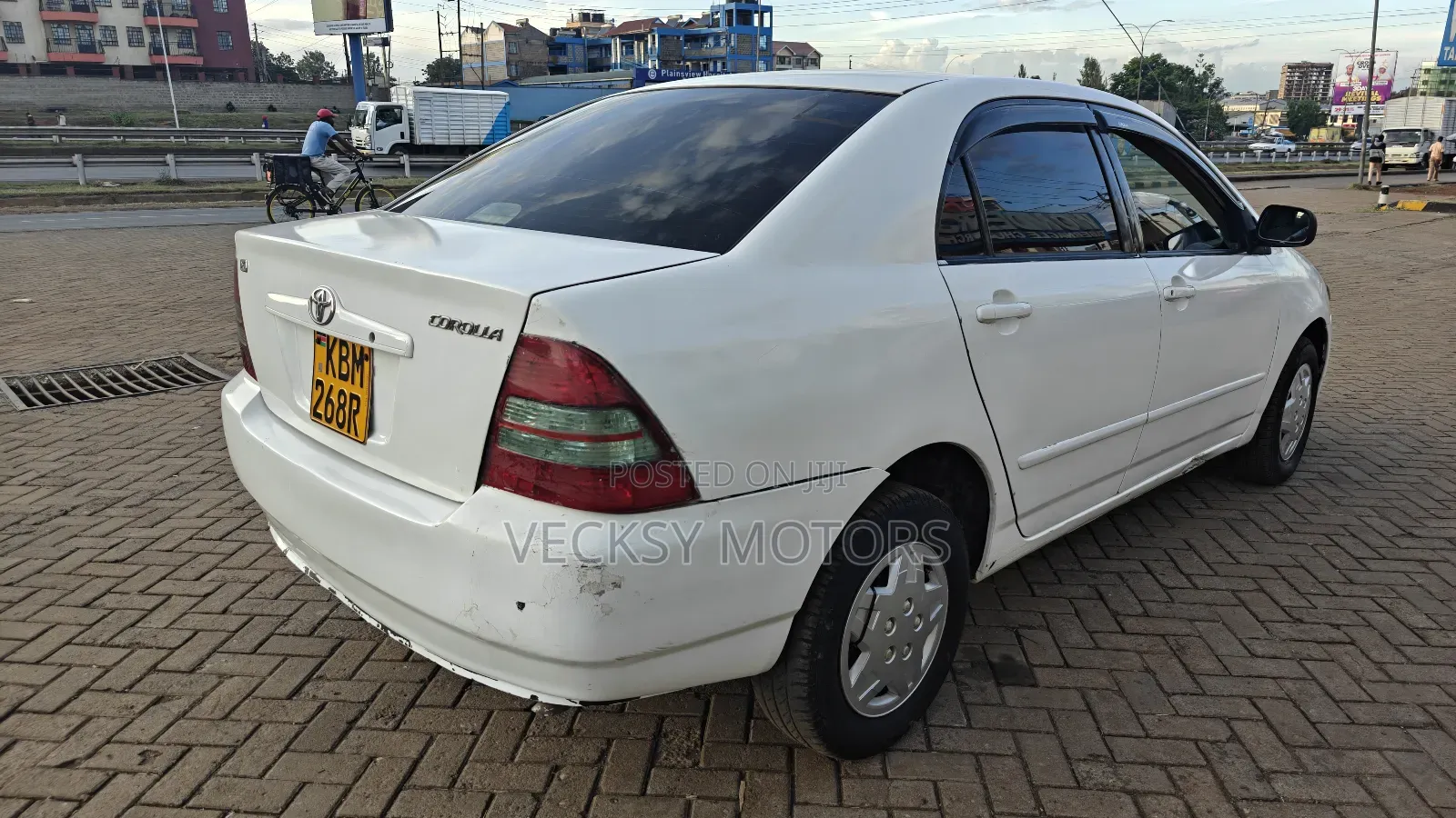 Toyota Corolla Sedan 2003 White