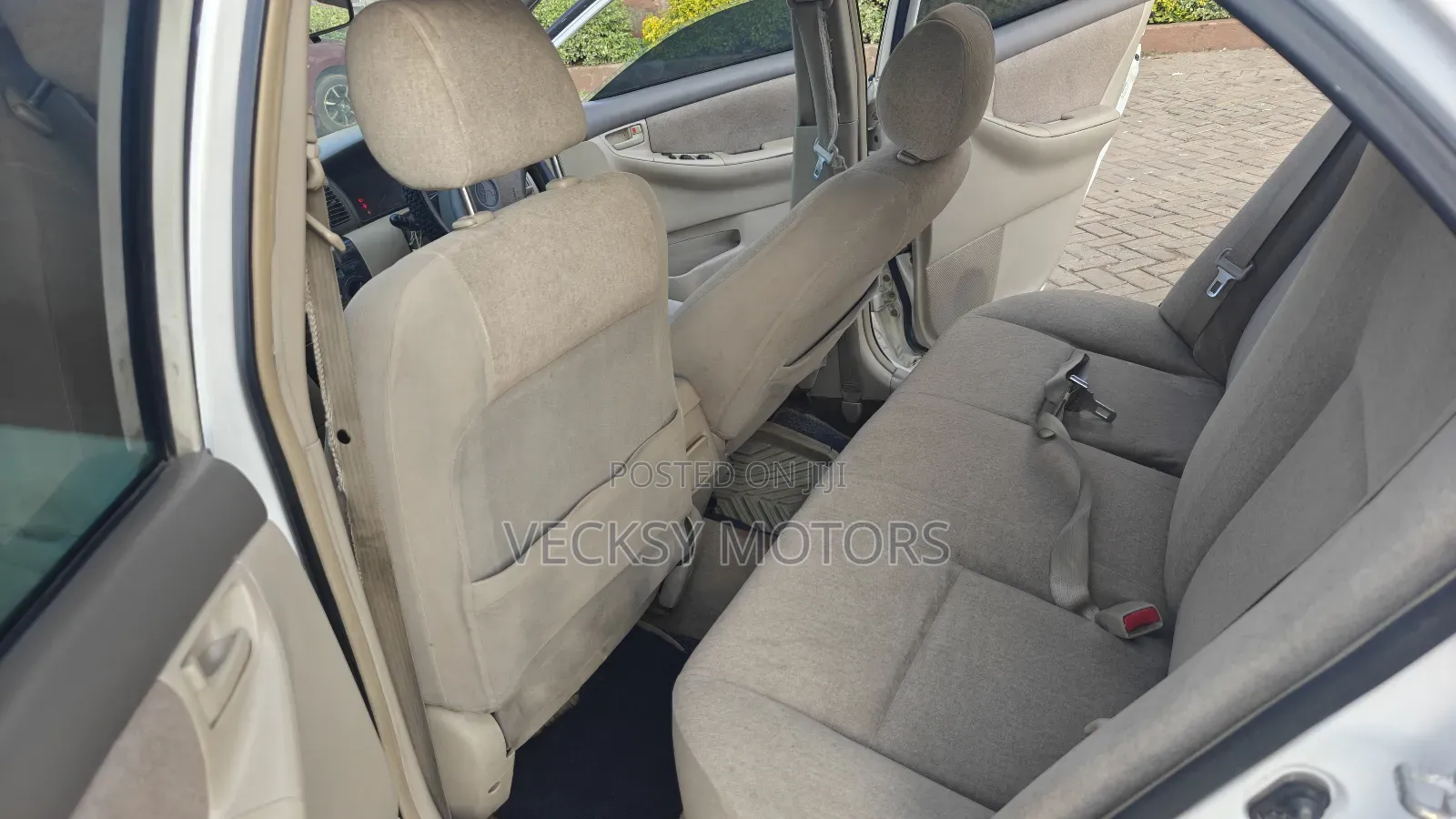 Toyota Corolla Sedan 2003 White