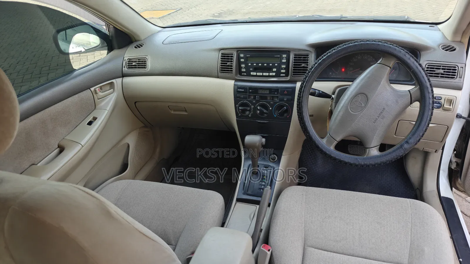 Toyota Corolla Sedan 2003 White