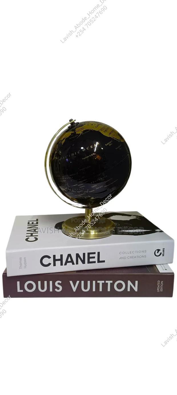 Large World Atlas Globe Decor for Office and Home - thumbnail 2