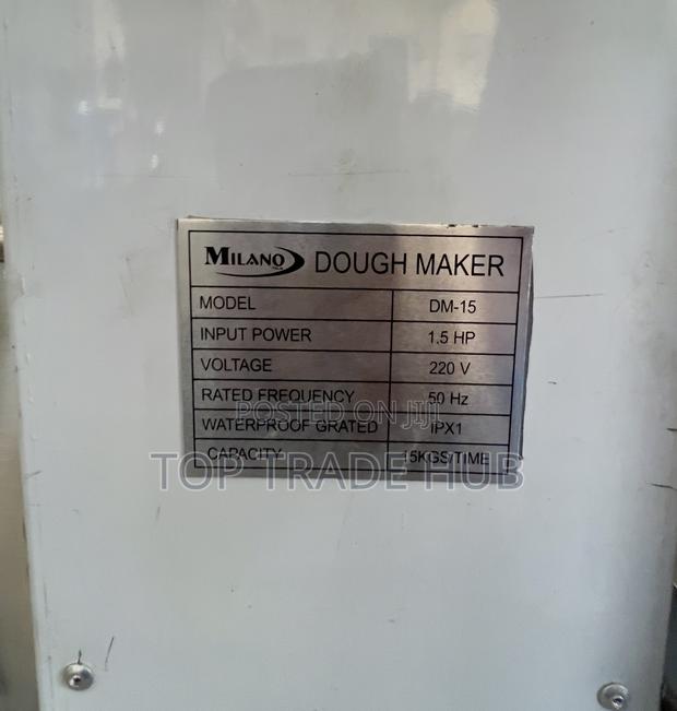 Heavy-duty Milano Electric Dough Maker 15kg 1.5hp - thumbnail 2