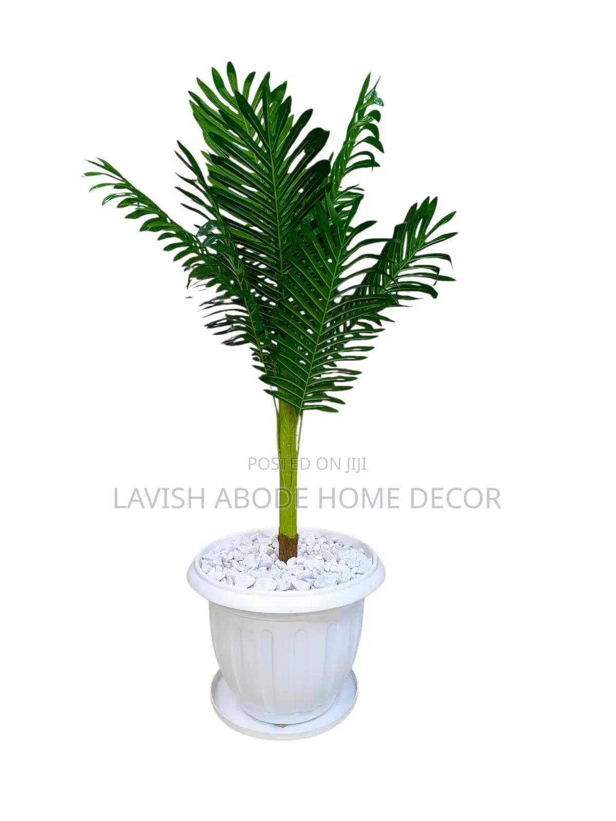 Artificial Palm Plant 1 Metre Tall With Plant Pot