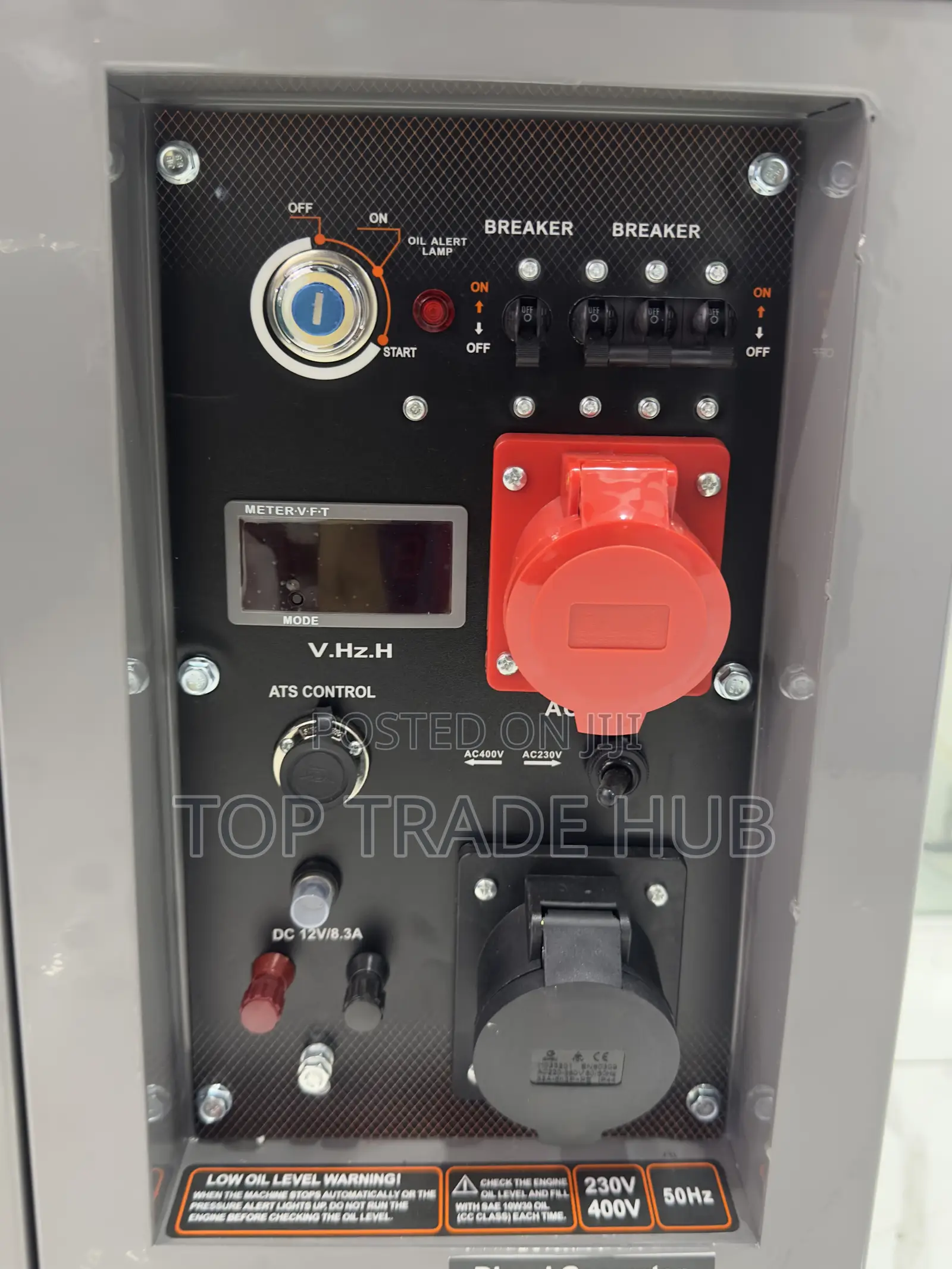 Cigma Uk Silent Diesel Generator 15kva Dual Phase(1 Phase & 3 Phase)