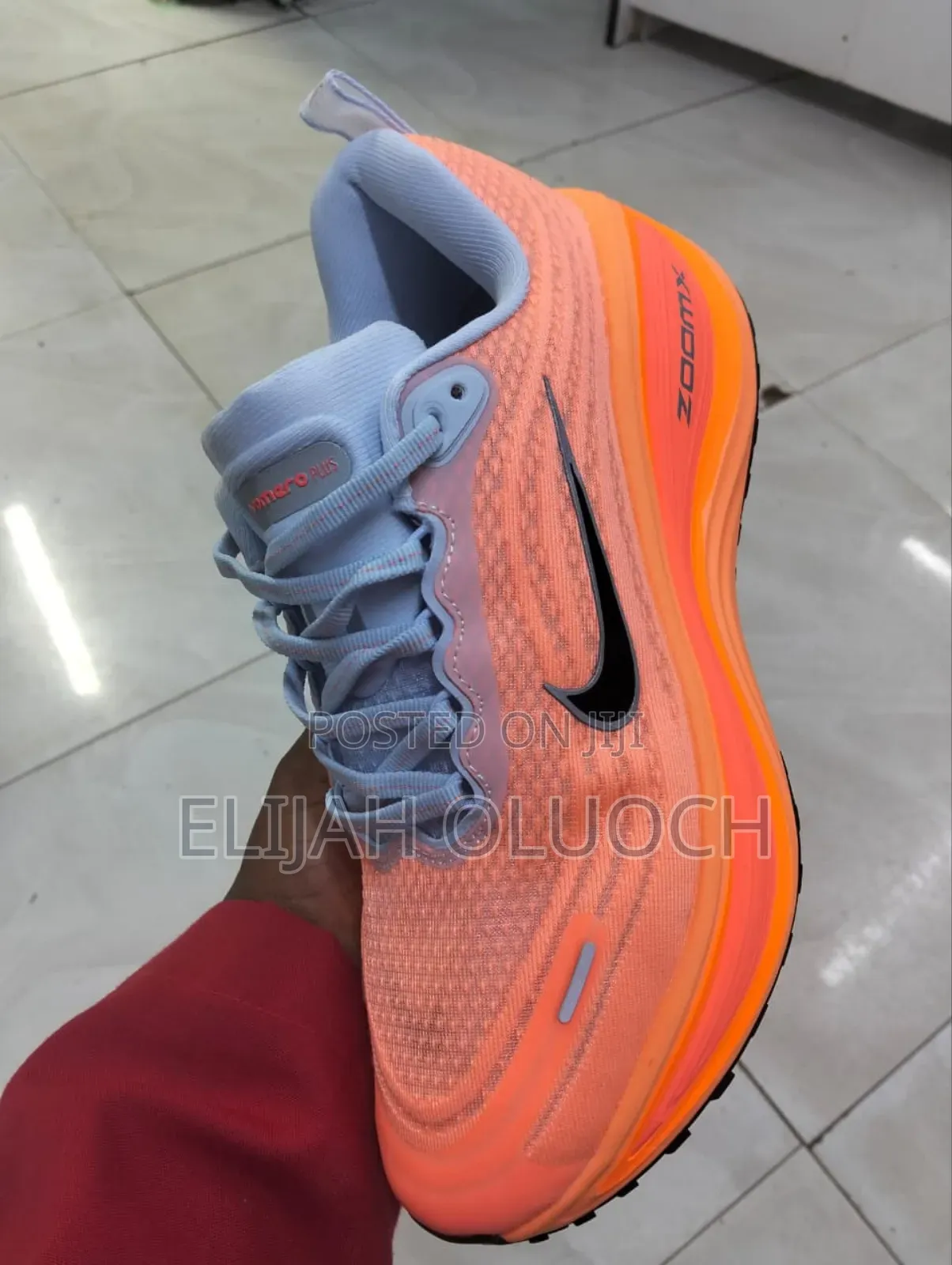 Nike Vamero Plus (Zoom X) Orange Running Shoes
