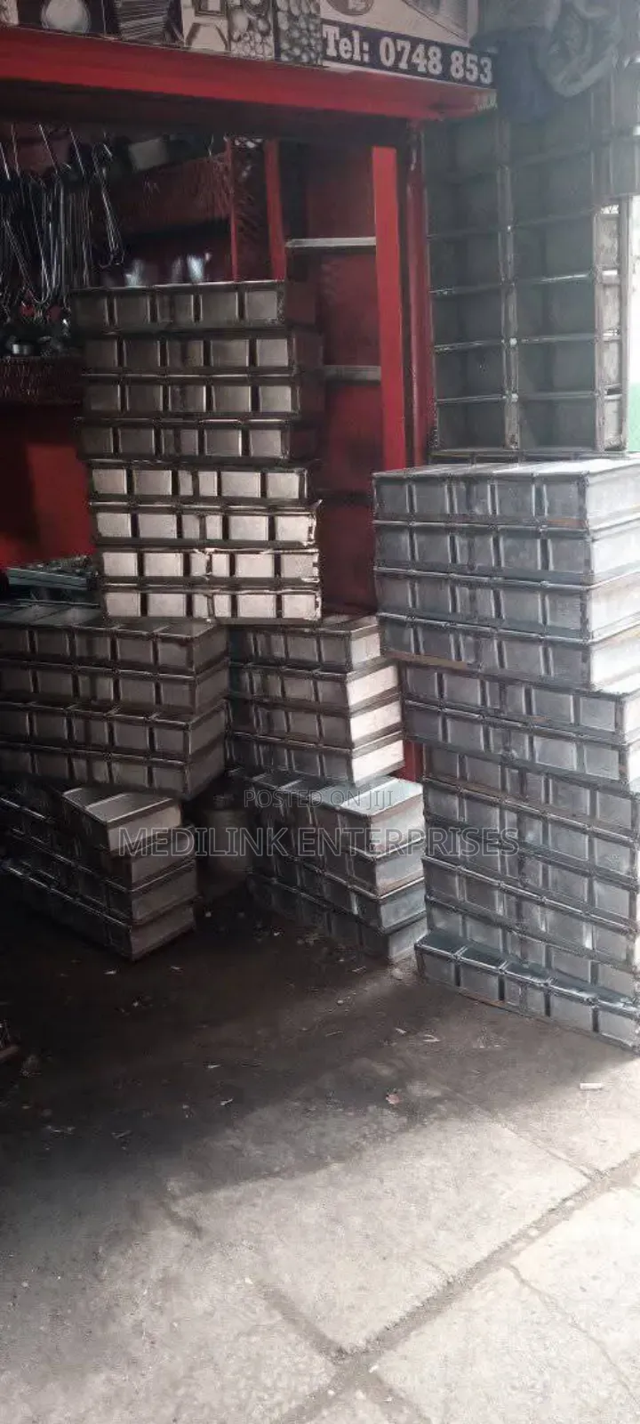Galvanized Customized 600g Baking Tins