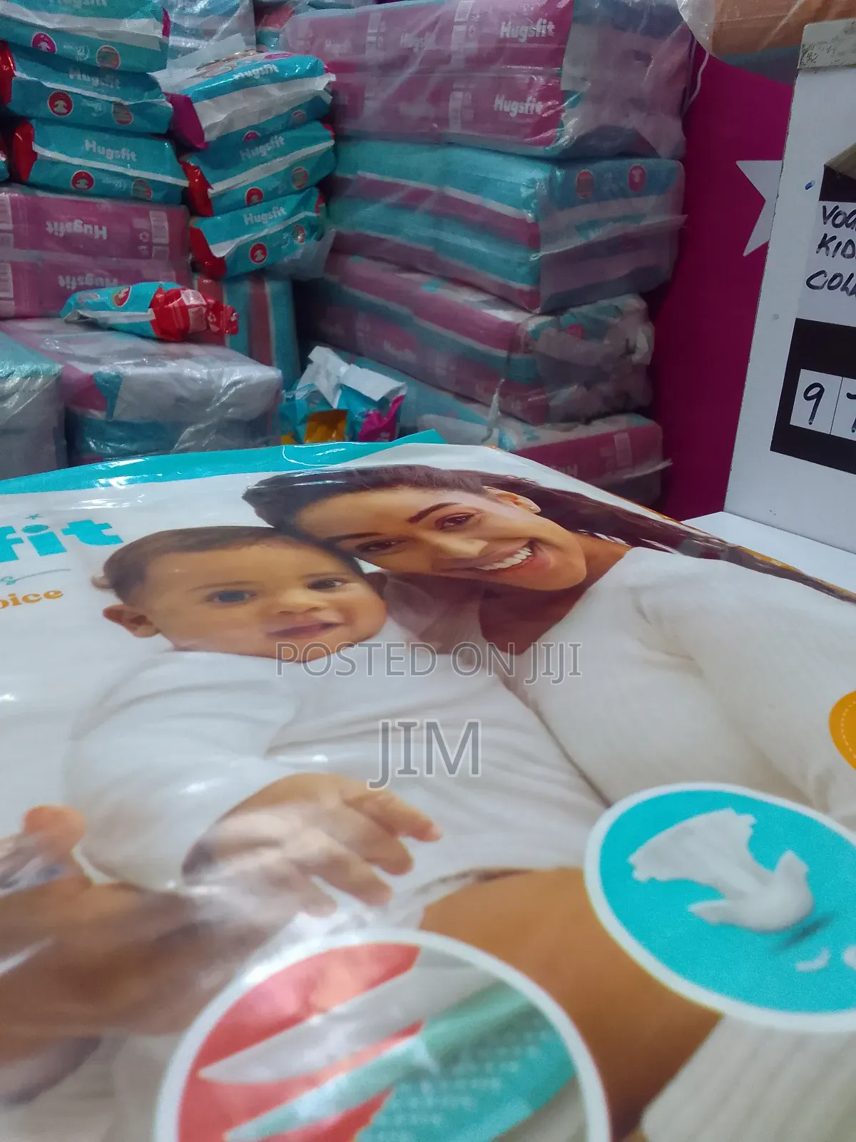 Baby Diapers Hugsfit Premium -up To 100% Leakproof_all Sizes Available