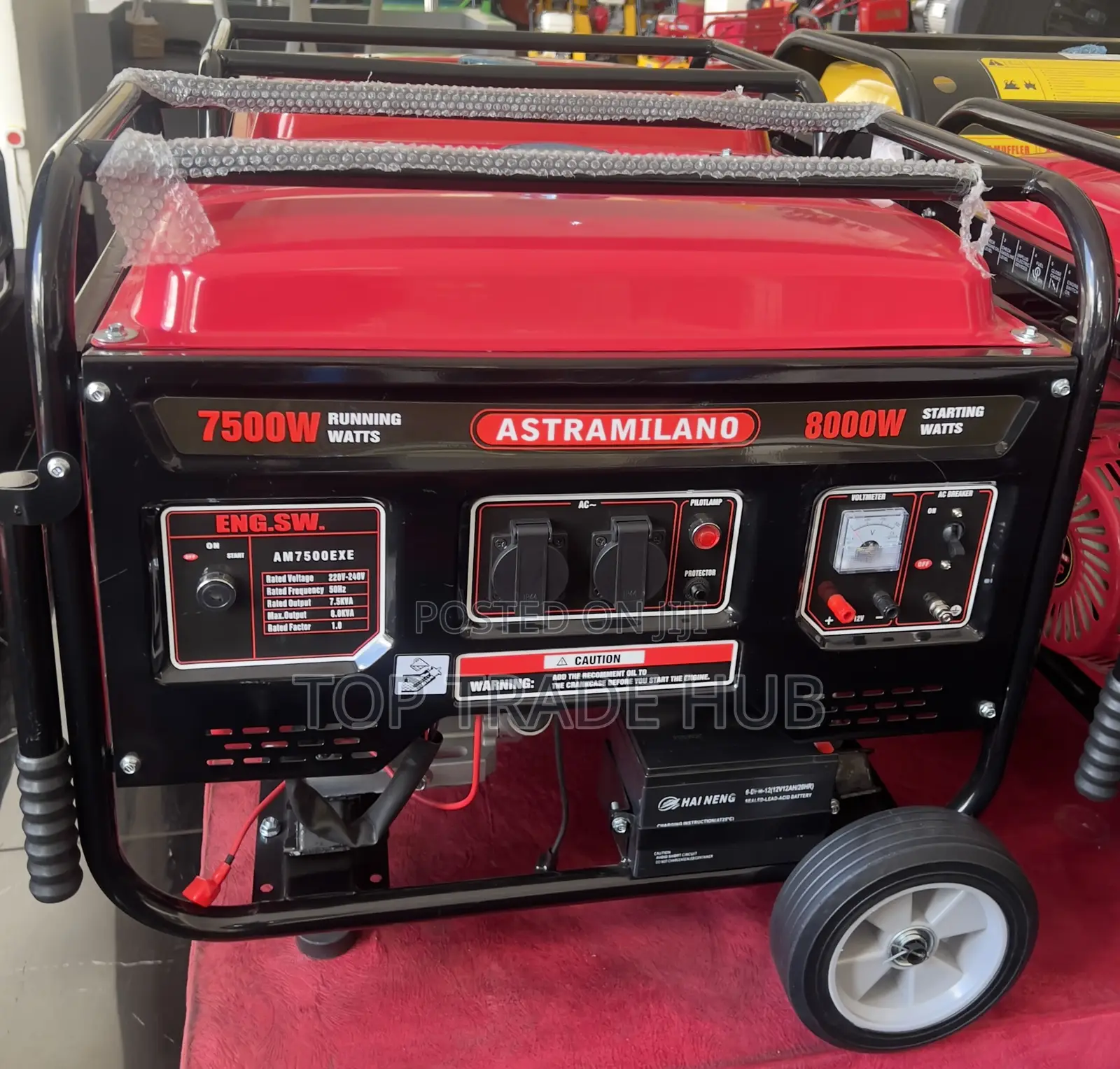 Astramilano Am7500exe Petrol Generator 8000w/8kva