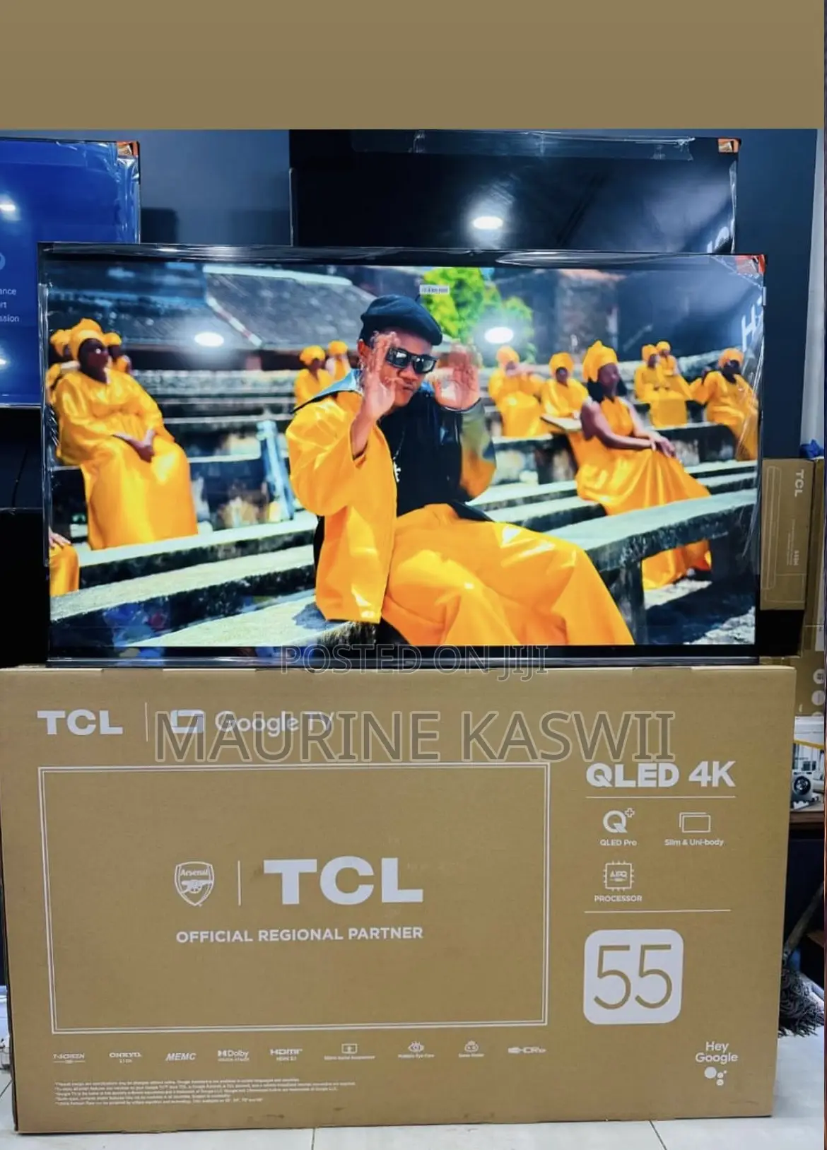 TCL 55”Qled Pro Plus(+) Google