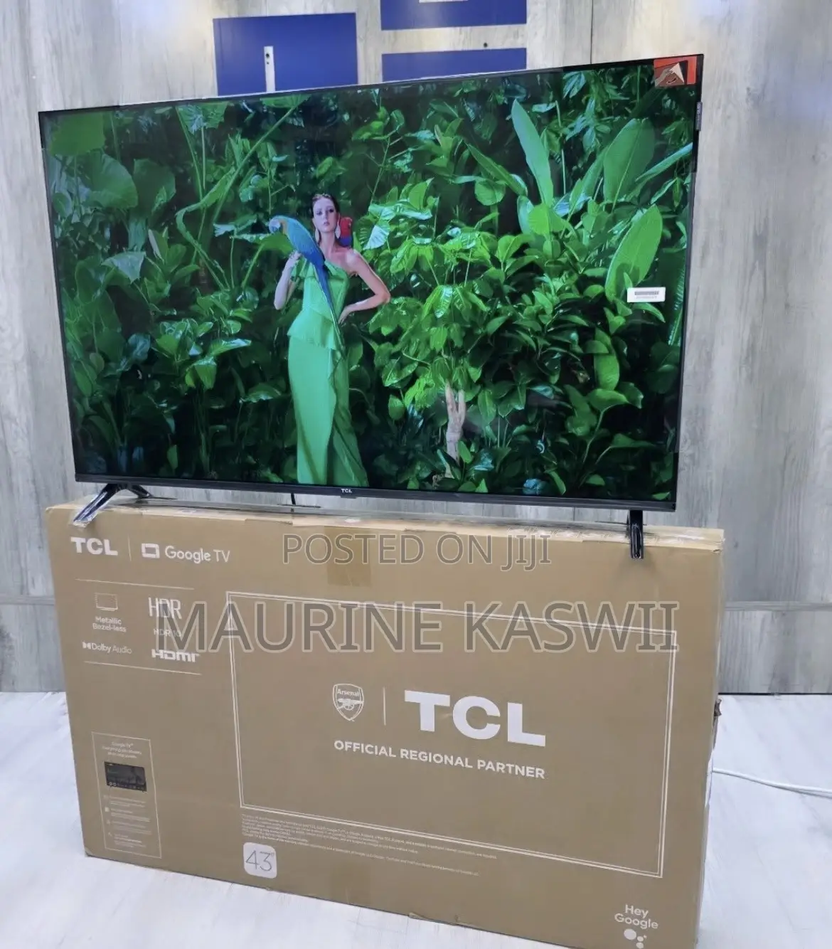 TCL Qled 43” Full Hd 43s5k-Google