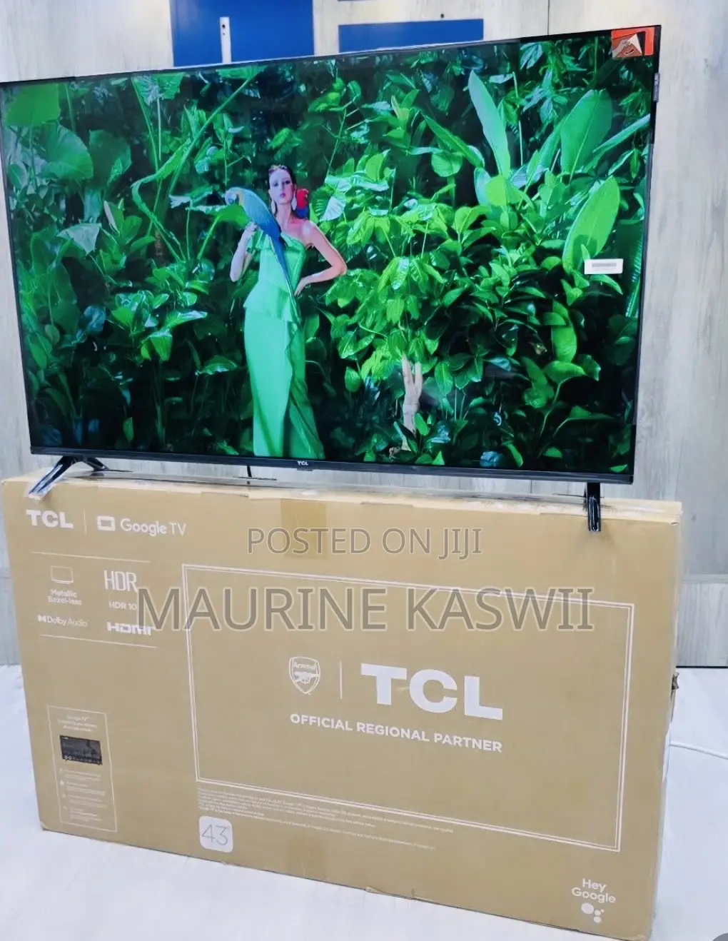 TCL Qled 43” Full Hd 43s5k-Google
