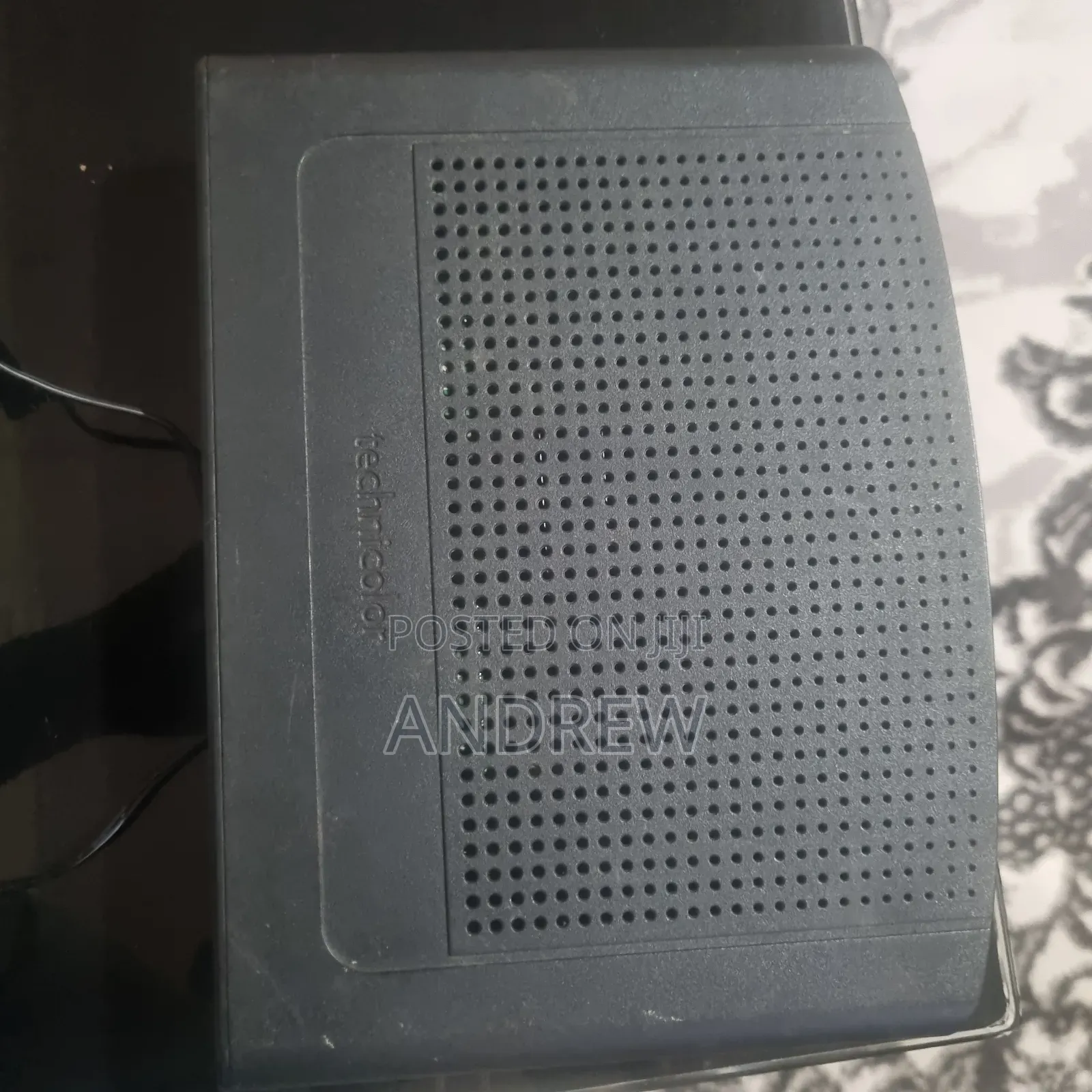 Technicolor Router From Purchased for Wifi Connectivity. Long Rsnge