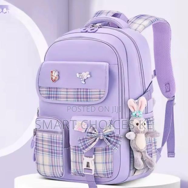 Checkered Student Backpack - thumbnail 2