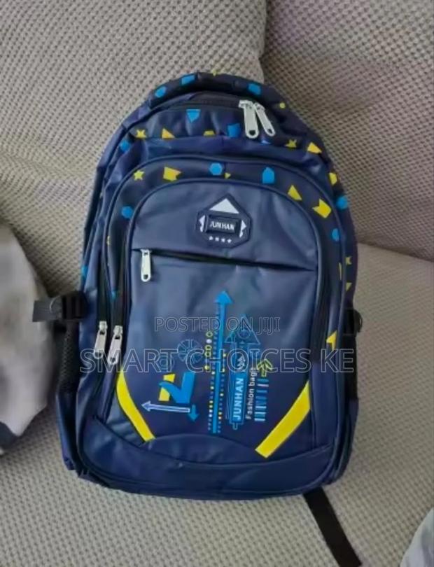 Geometry Pattern Light Weight School Bags - thumbnail 3