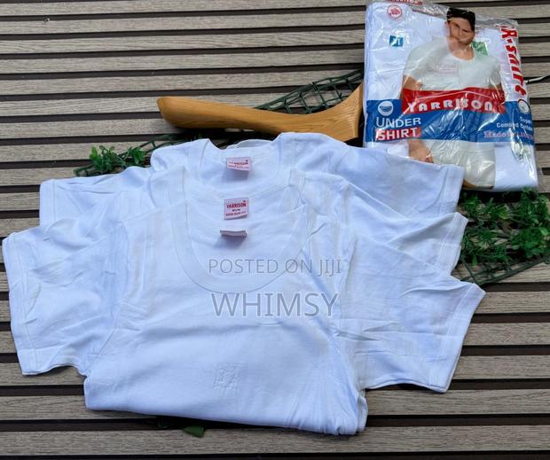 3 PCS Yarrison 100% Combed Cotton Men's Undershirt - main view