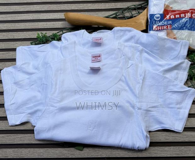 3 PCS Yarrison 100% Combed Cotton Men's Undershirt - thumbnail 2