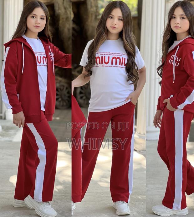 Unisex 3pcs Miu Miu Truck Sets 3-9yrs