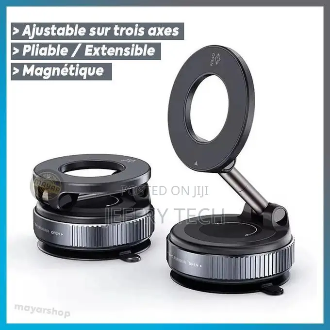 Magsafe 360° Rotating Magnetic Phone Holder With Double-Sided Suction