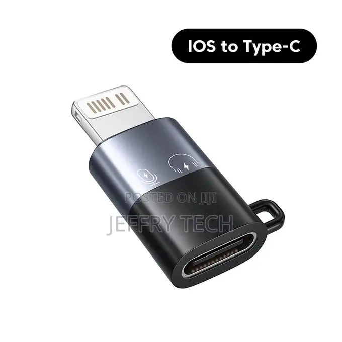 Otg Fast Charging Adapter - Usb C Female to Male Connector for iPhone