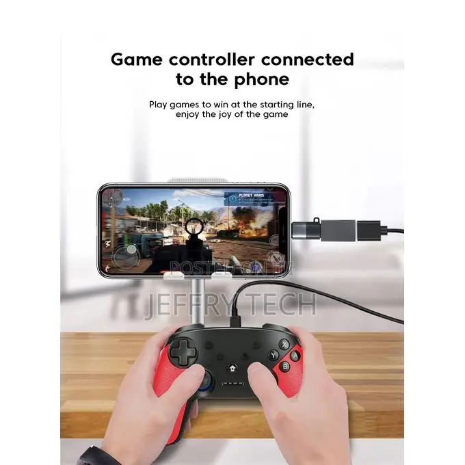 Otg Fast Charging Adapter - Usb C Female to Male Connector for iPhone