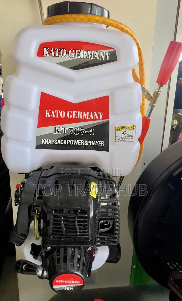 🌿 Kato Germany 4-stroke Petrol Knapsack Sprayer – 20 Litres - main view