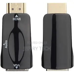Hd Hdmi/Vga Adapter + Audio Compact Medium Size, Black